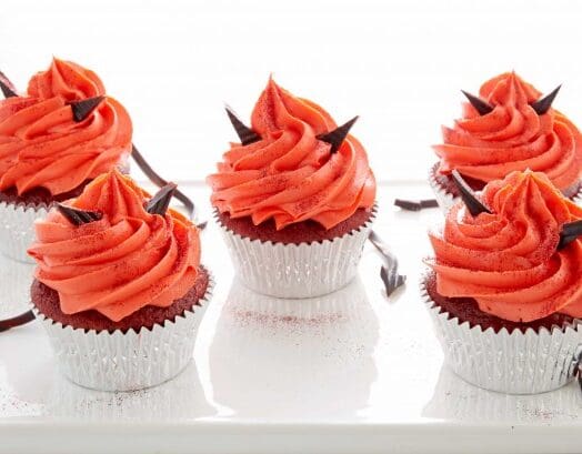 Red Devil Cup Cakes
