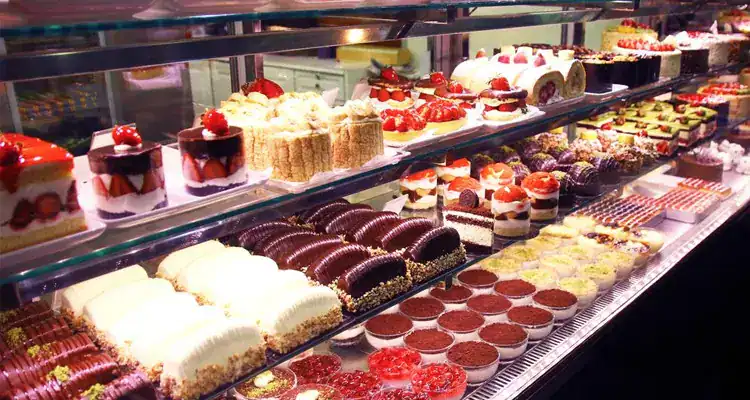 Bakery marketplace showcasing a variety of cakes and desserts at EbuyerBaker. Perfect for bakery and.