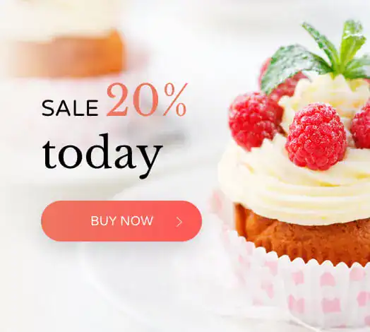 Bakery MarketPlace with fresh cupcakes and bakery treats for sale.